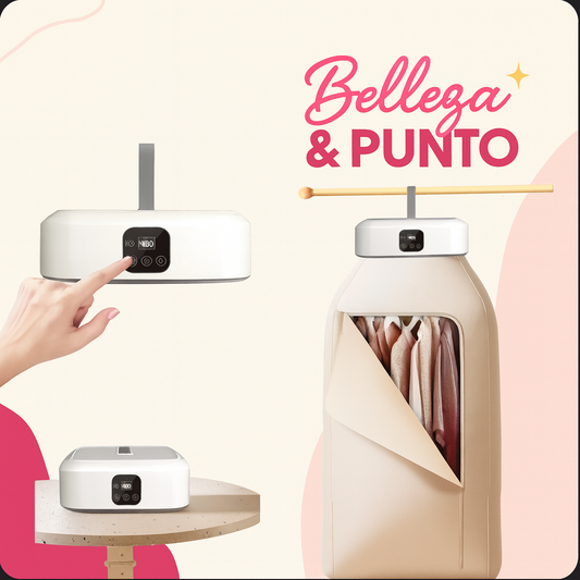 SECADOR DE ROPA ELECTRICO PORTATIL